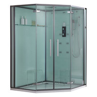 EAGO Dampfdusche DZ995F12 mit Duschtasse weiß 150x150