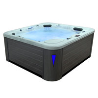 EOSPA Aussenwhirlpool IN590 classic extreme SilverMarble 250x228 grau