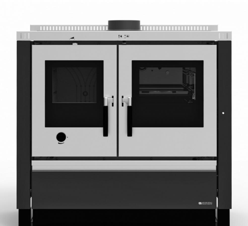 La Nordica Küchenherd Padova Nero-Antracite 8 kW La Nordica Küchenherd Padova Nero-Antracite 8 kW