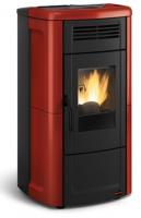 EXTRAFLAME Pelletofen luftgeführt Novella Plus Bordeaux 10,2 kW