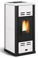 EXTRAFLAME Pelletofen luftgeführt Serafina Bianco 7,0 kW