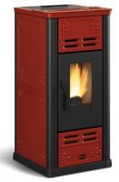 EXTRAFLAME Pelletofen luftgeführt Serafina Bordeaux 7,0 kW