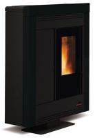 EXTRAFLAME Pelletofen luftgeführt Souvenir Steel Antracite 10,2 kW