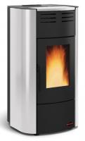 EXTRAFLAME Pelletofen wasserführend Raffaella Idro 2.0 Weiß 19 kW