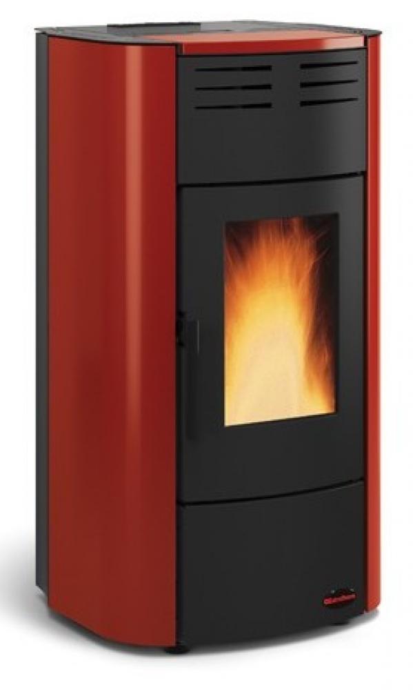 EXTRAFLAME Pelletofen wasserführend Raffaella Idro 2.0 Bordeaux 19 kW EXTRAFLAME Pelletofen wasserführend Raffaella Idro 2.0 Bordeaux 19 kW