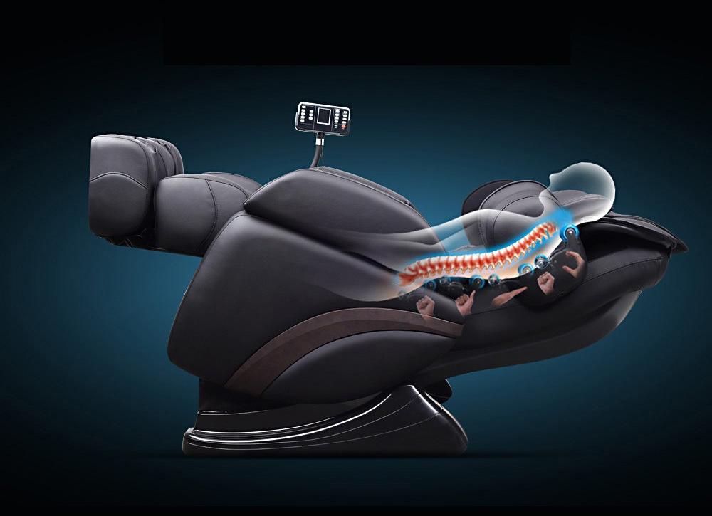 Deluxe Massagesessel Siesta (schwarz) Deluxe Massagesessel Siesta (schwarz)