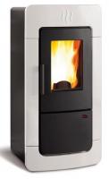 EXTRAFLAME Pelletofen wasserführend Diadema ACS Idro Bianco 28,3 kW