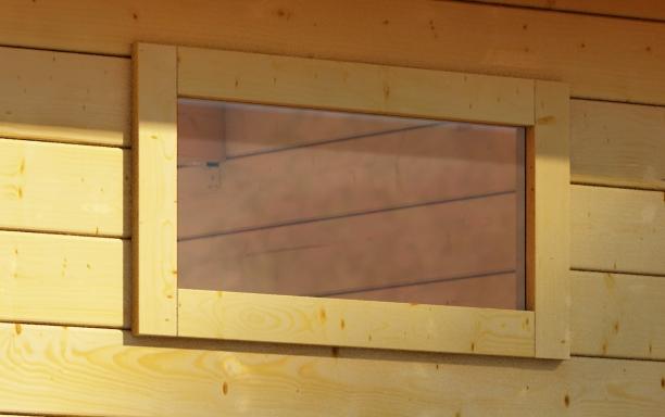28 mm längliches feststehendes Fenster elfenbeinweiß 28 mm längliches feststehendes Fenster elfenbeinweiß