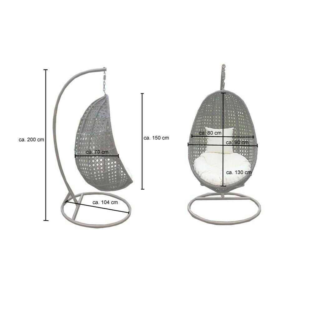 Deluxe Polyrattan Hängesessel Nido Deluxe Polyrattan Hängesessel Nido