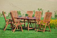 MX Gartenmöbel Set Cordoba 7 tlg. FSC ® Eukalyptus