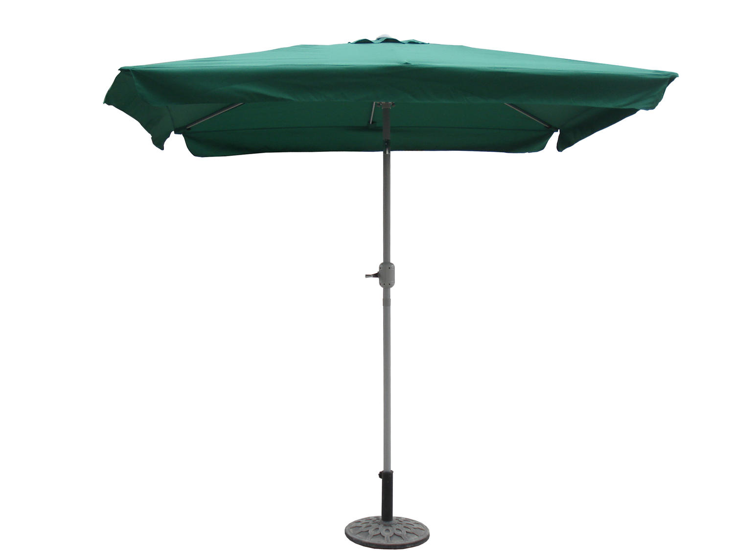 Schirm 120 x 190 cm, 38 mm Rohr, grün Schirm 120 x 190 cm, 38 mm Rohr, grün