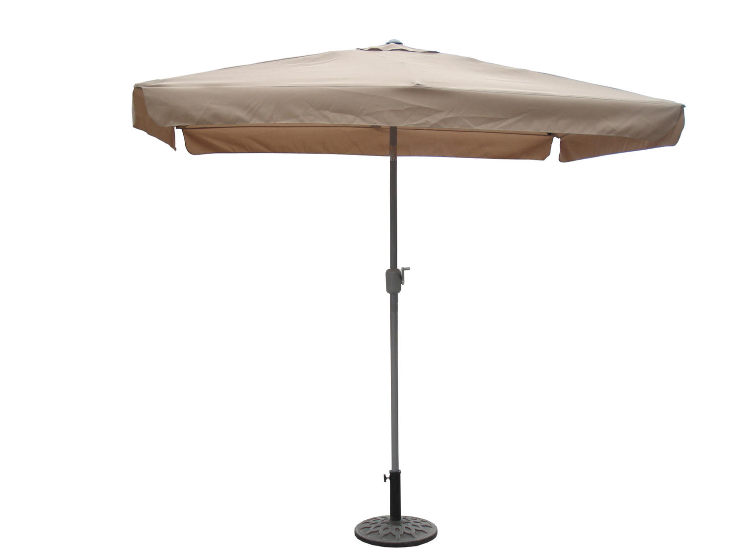Schirm 160 x 230 cm, 38 mm Rohr, beige Schirm 160 x 230 cm, 38 mm Rohr, beige
