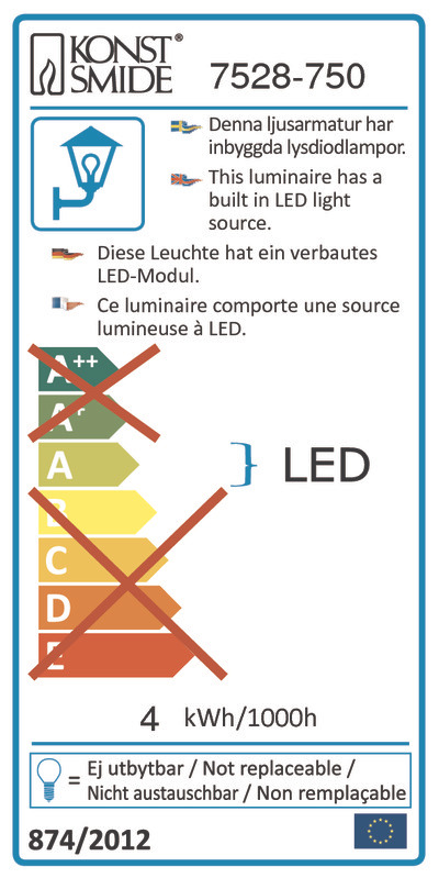 Konstsmide Vicenza Wegeleuchte 7528-750 Konstsmide Vicenza Wegeleuchte 7528-750