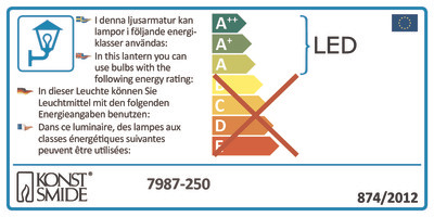 Konstsmide Potenza Wandleuchte 7987-250 Konstsmide Potenza Wandleuchte 7987-250