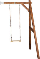 Einzelschaukel Single Swing Brown Wall mount zum Anbau