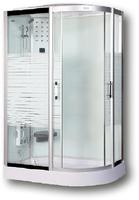 Deluxe Duschkabine WP-120-DT-R White Pearl 120x80 cm rechts