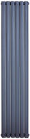 Design Heizkörper Ember doppellagig anthrazit 1800 x 356 x 85