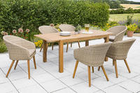 MX Gartenmöbel Arrone Set 13t lg. FSC ® Akazienholz