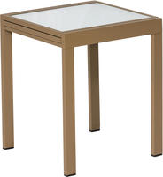 MX Alu Gartentisch BaLeWo beige 65/130x 65cm