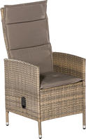 MX Gartensessel Monaco 2er Set PolyRattan