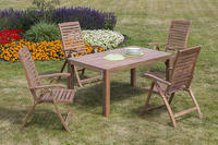 MX Gartenmöbel Paraiba Set II 5tlg. FSC ® Akazienholz geölt
