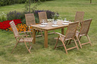 MX Gartenmöbel Paraiba Set I 7tlg. FSC ® Akazienholz geölt