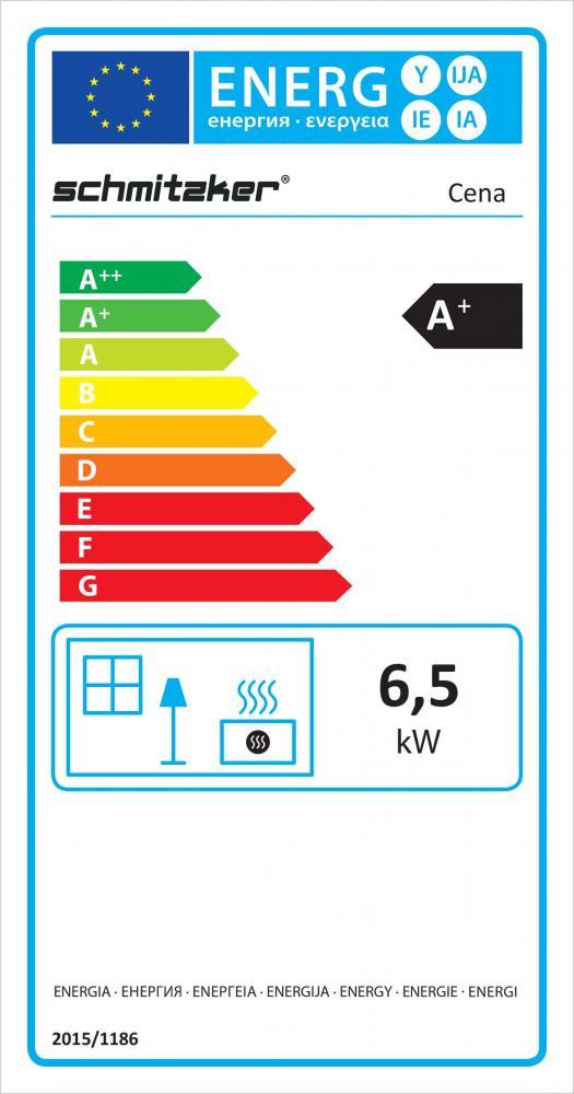 Kaminofen Schmitzker Cena Topplatte Blackline 6,5 kW Kaminofen Schmitzker Cena Topplatte Blackline 6,5 kW