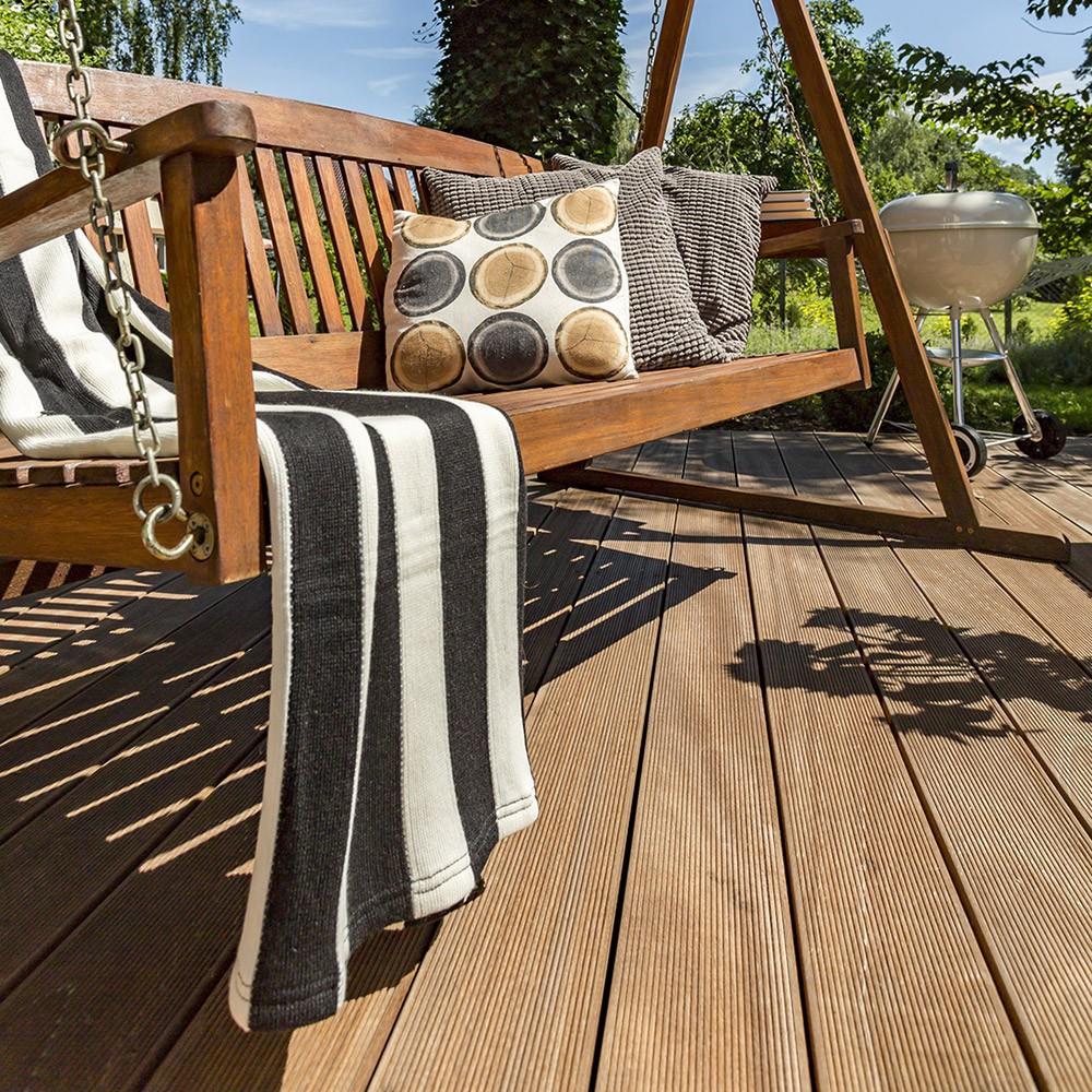 WPC Terrassendielen anthrazit 1m² (2,20 m) - halbes Paket WPC Terrassendielen anthrazit 1m² (2,20 m) - halbes Paket