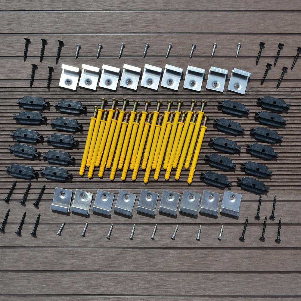 WPC Terrassendielen anthrazit 1m² (2,20 m) - halbes Paket WPC Terrassendielen anthrazit 1m² (2,20 m) - halbes Paket