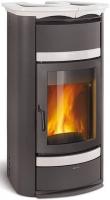 LaNordica Kaminofen wasserführend Norma Steel S Evo Idro DSA EVO Bianco Infinity 17,5 kW