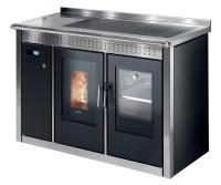 KLOVER Küchenherd Pellet wasserführend SMART 120 INOX 22,6 kW 