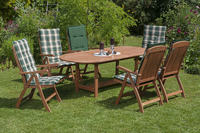 MX Gartenmöbel Set Maracaibo 13tlg. Eukalyptus