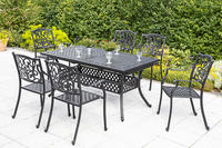 MX Gartenmöbel Athos I 7tlg. Set Aluminiumguss