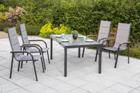 MX Gartenmöbel Set Trivero 5tlg. Aluminium