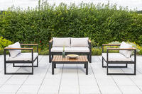 MX Alu Gartenmöbel Mykonos Loungegruppe