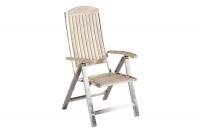MX Gartensessel Keros Klappsessel 5 Pos. Edelstahl/Akazie
