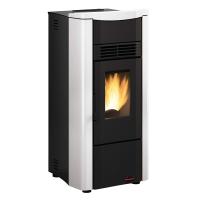 EXTRAFLAME Pelletofen luftgeführt Giusy EVO Bianco 7,0 kW