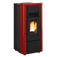 EXTRAFLAME Pelletofen luftgeführt Giusy EVO Bordeaux 7,0 kW