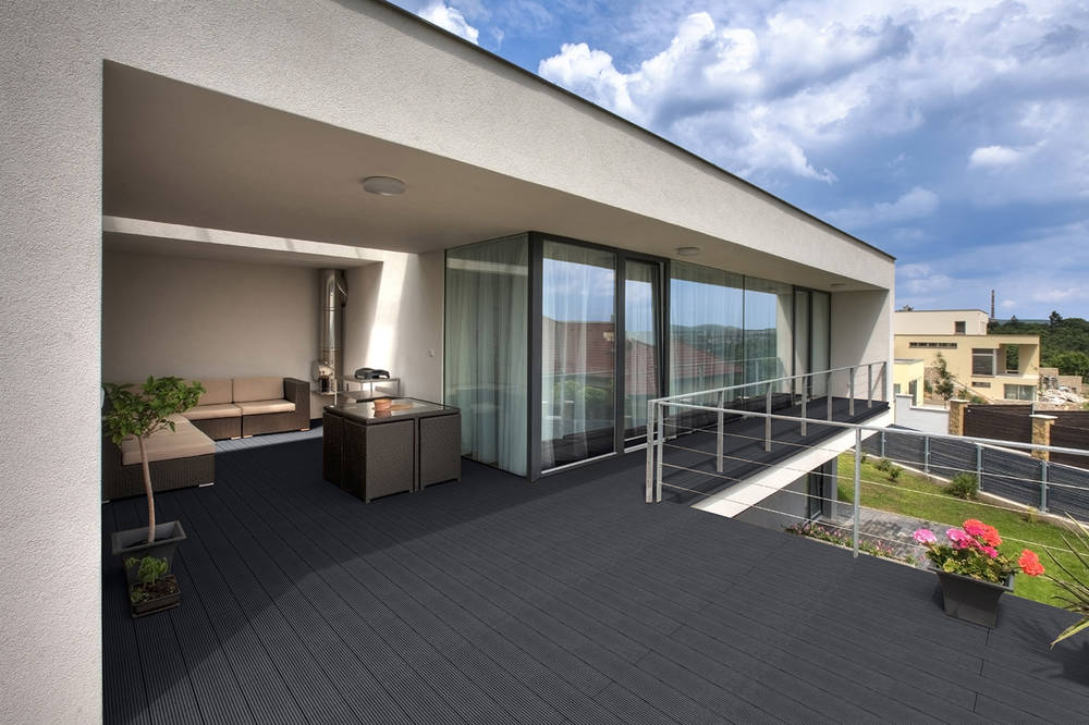 WPC Terrassendielen anthrazit 32m² (2,20 m) WPC-DI-AN-32 PREIS FEHLT! WPC Terrassendielen anthrazit 32m² (2,20 m) WPC-DI-AN-32 PREIS FEHLT!