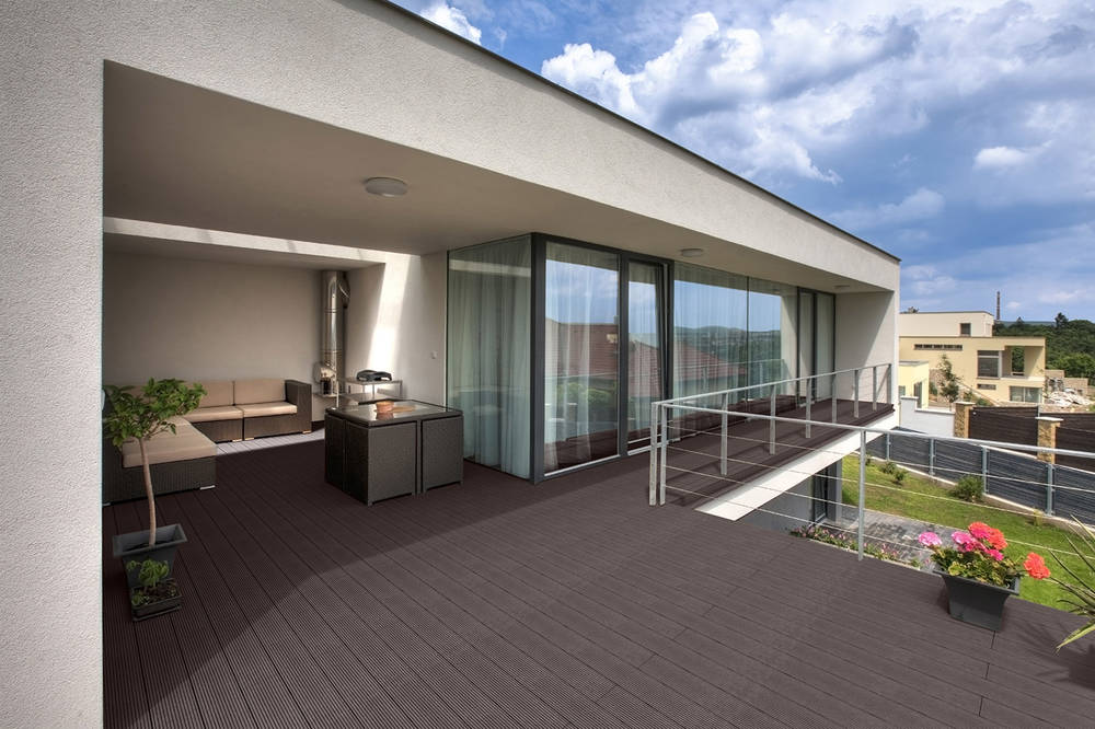 WPC Terrassendielen dunkelbraun 34m² (2,20 m) WPC-DI-DB-34 PREIS FEHLT! WPC Terrassendielen dunkelbraun 34m² (2,20 m) WPC-DI-DB-34 PREIS FEHLT!