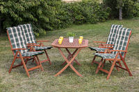 MX Gartenmöbel Bahia Set 5tlg. Tisch 135x85cm