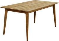 Ploss Gartentisch Design-Loft-Tisch WELLINGTON Teak 160x90 cm