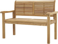 Ploss Gartenbank Landhausbank YORK 120 cm Teak