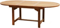 Ploss Gartentisch Auszugstisch LOUISIANA Teak 150-210cm