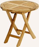 Ploss Gartentisch Beistelltisch TENNESSEE Teak 50cm
