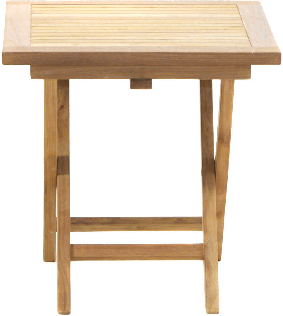 Ploss Gartentisch Beistelltisch Tennessee Teak 50x50 Cm