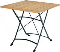 Ploss Gartentisch Biergarten VERONA Teak 80x80 cm