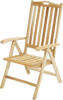 Ploss Gartenstuhl Klappsessel OHIO ECO Teak