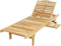 Ploss Gartenliege ARCHIMEDES ECO Teak