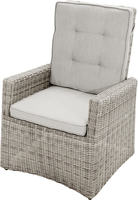Ploss Gartenmöbel Lounge-Sessel SAHARA COMFORT Polyrattan-Geflecht